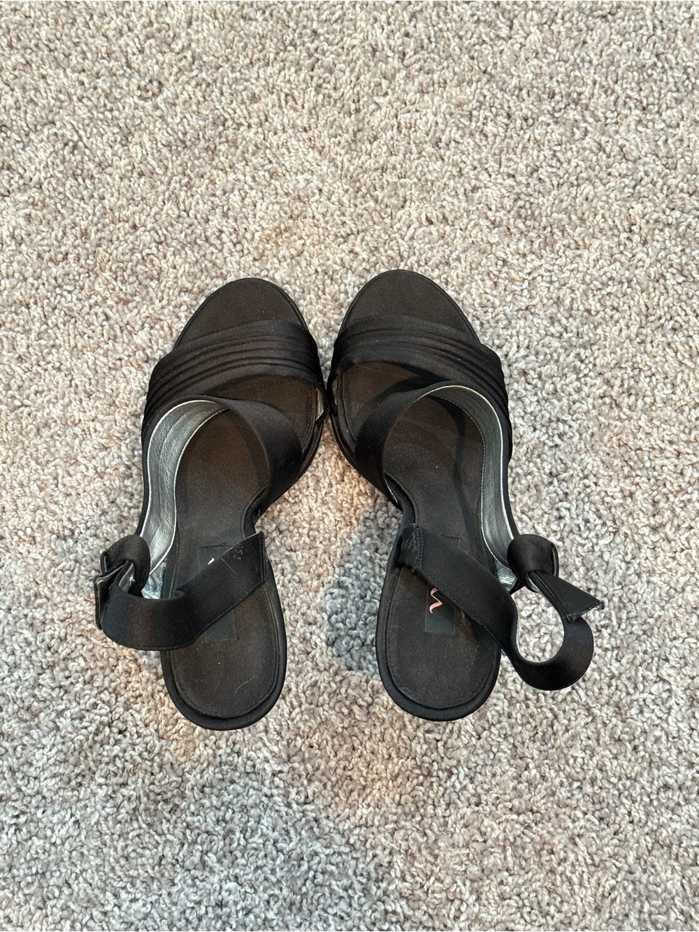 Nina Heels Black 9.5